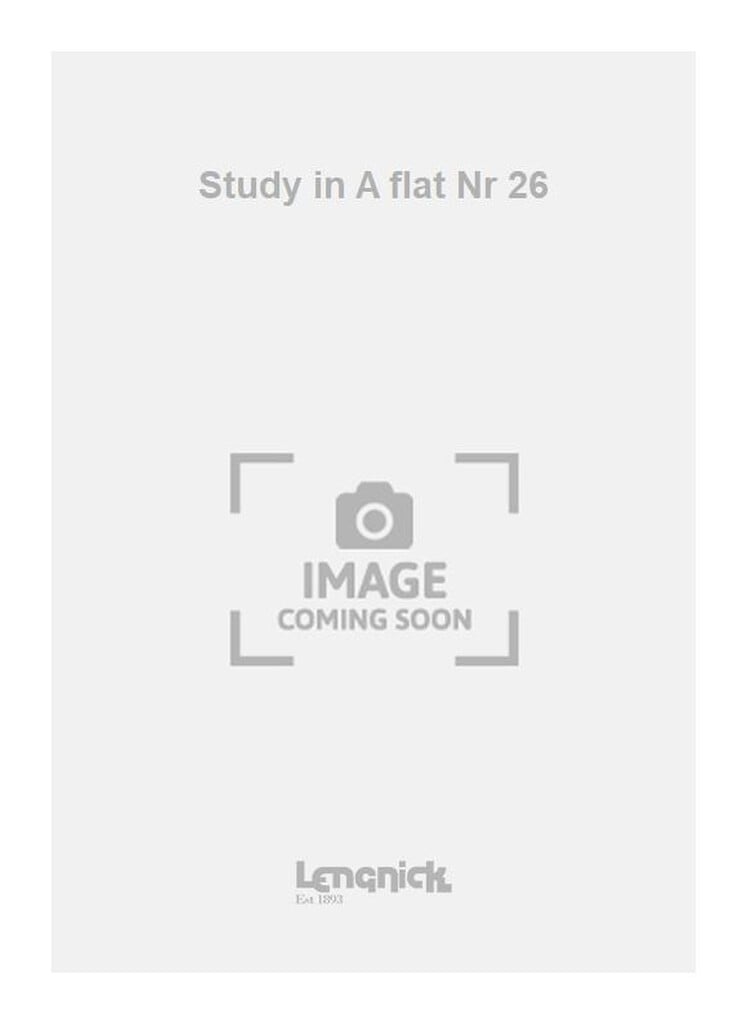 Study in A flat Nr 26
